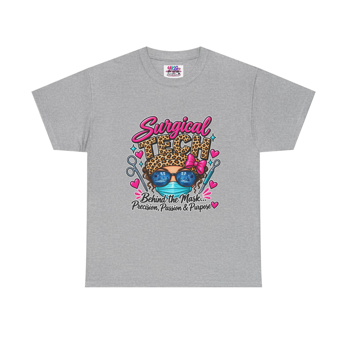 Surgical Tech T-Shirt — Behind the Mask: Precision, Passion & Purpose