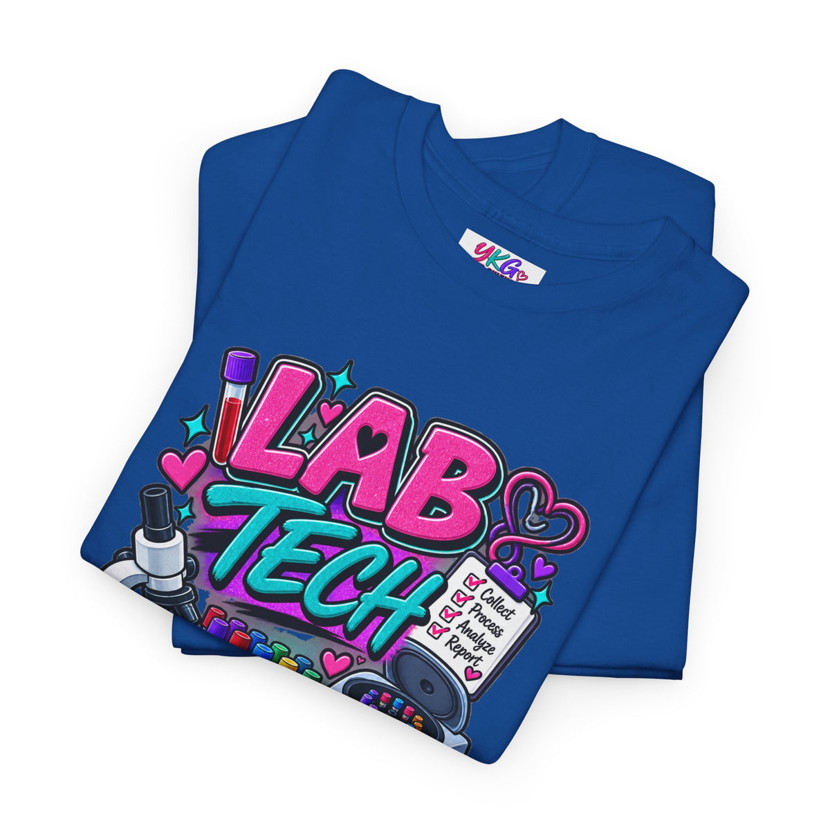 Lab Tech T-Shirt — “Lab Tech: Small Samples, Big Answers” Graphic Tee