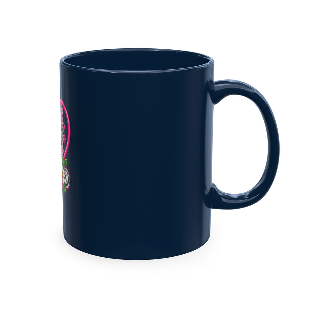 Grateful Thankful Blessed Nurse Mug — Floral Stethoscope Ceramic Coffee Cup