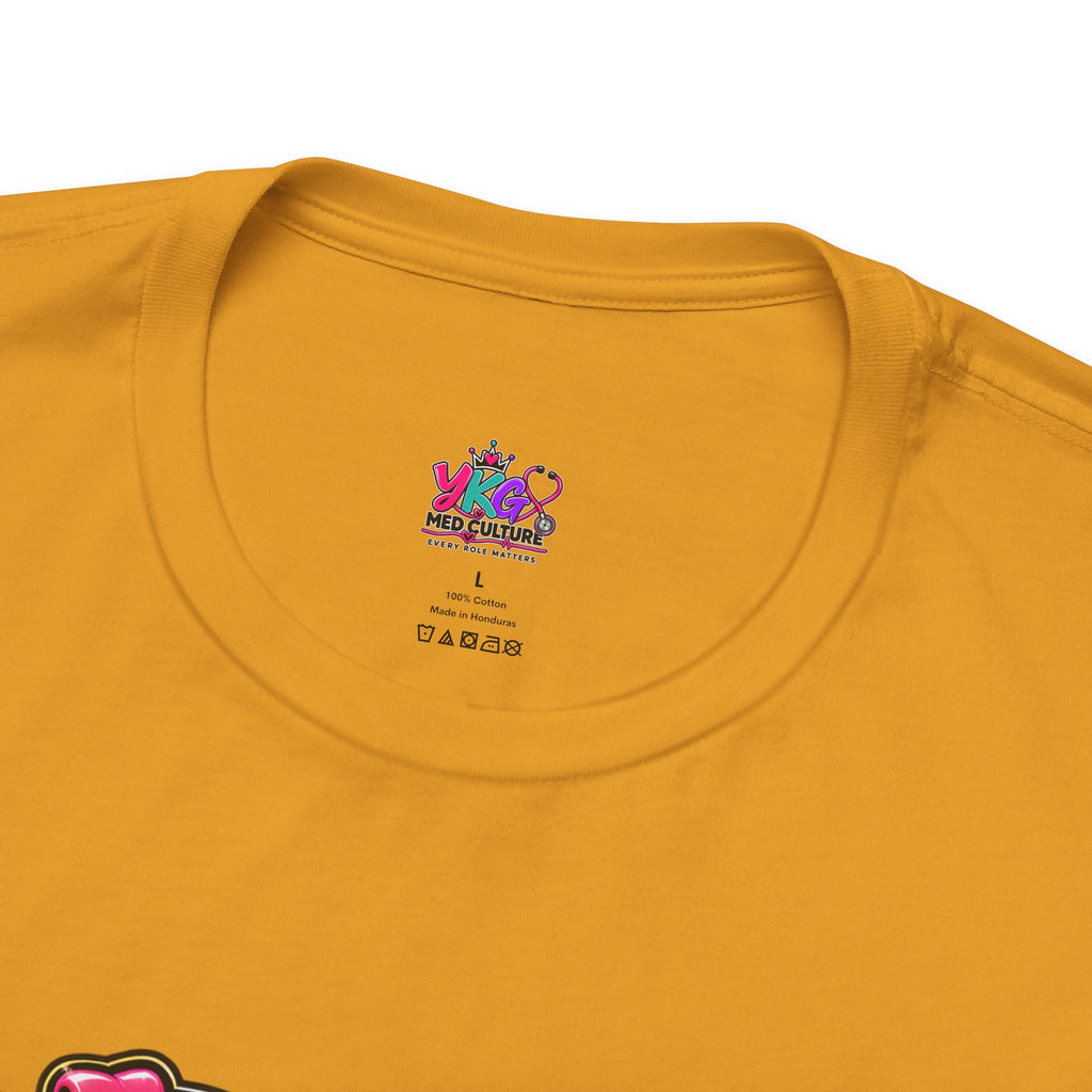 LPN Tee — “Coffee, Scrubs, Vitals” Colorful Stethoscope Design