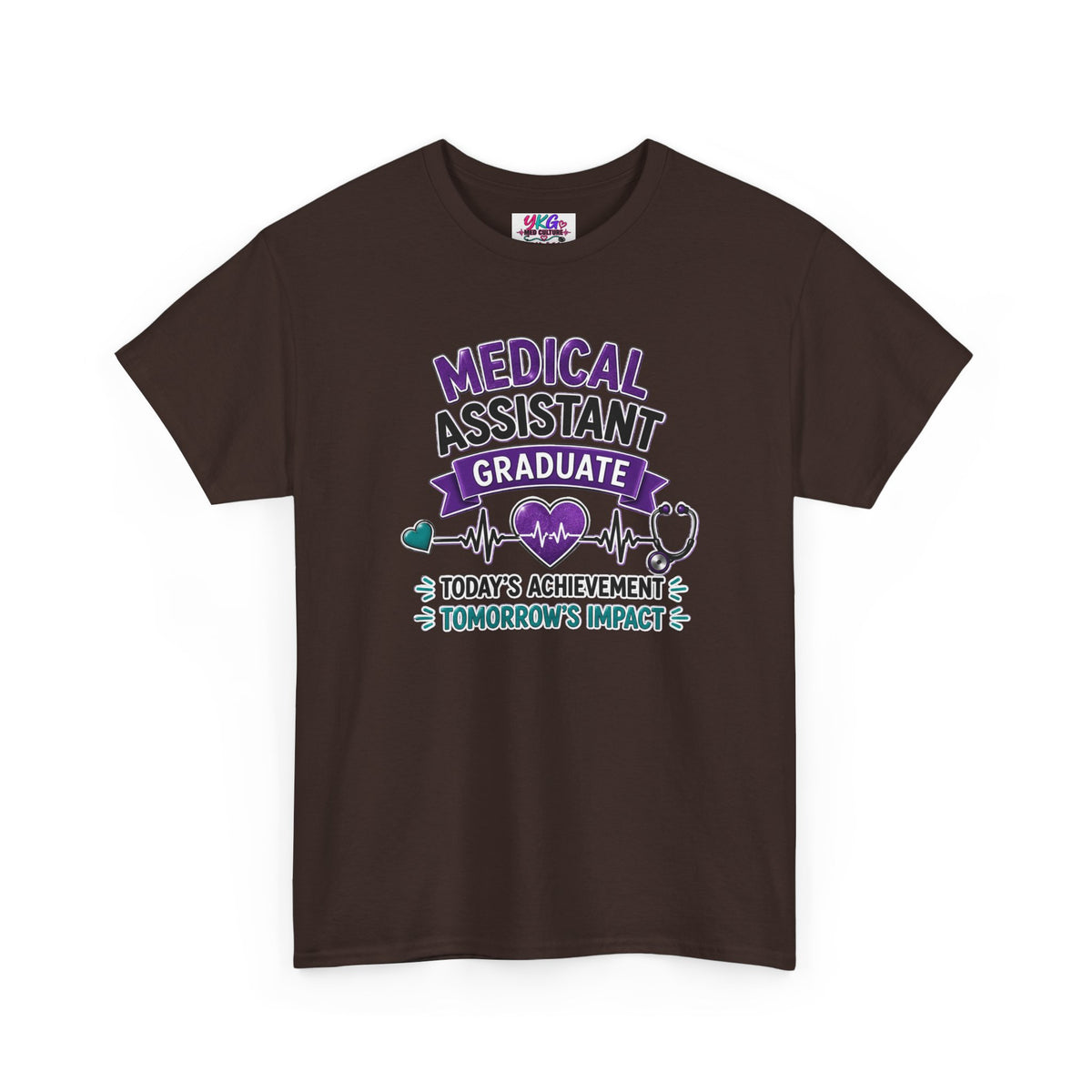 Medical Assistant Graduate T-Shirt — "Today's Achievement, Tomorrow's Impact"