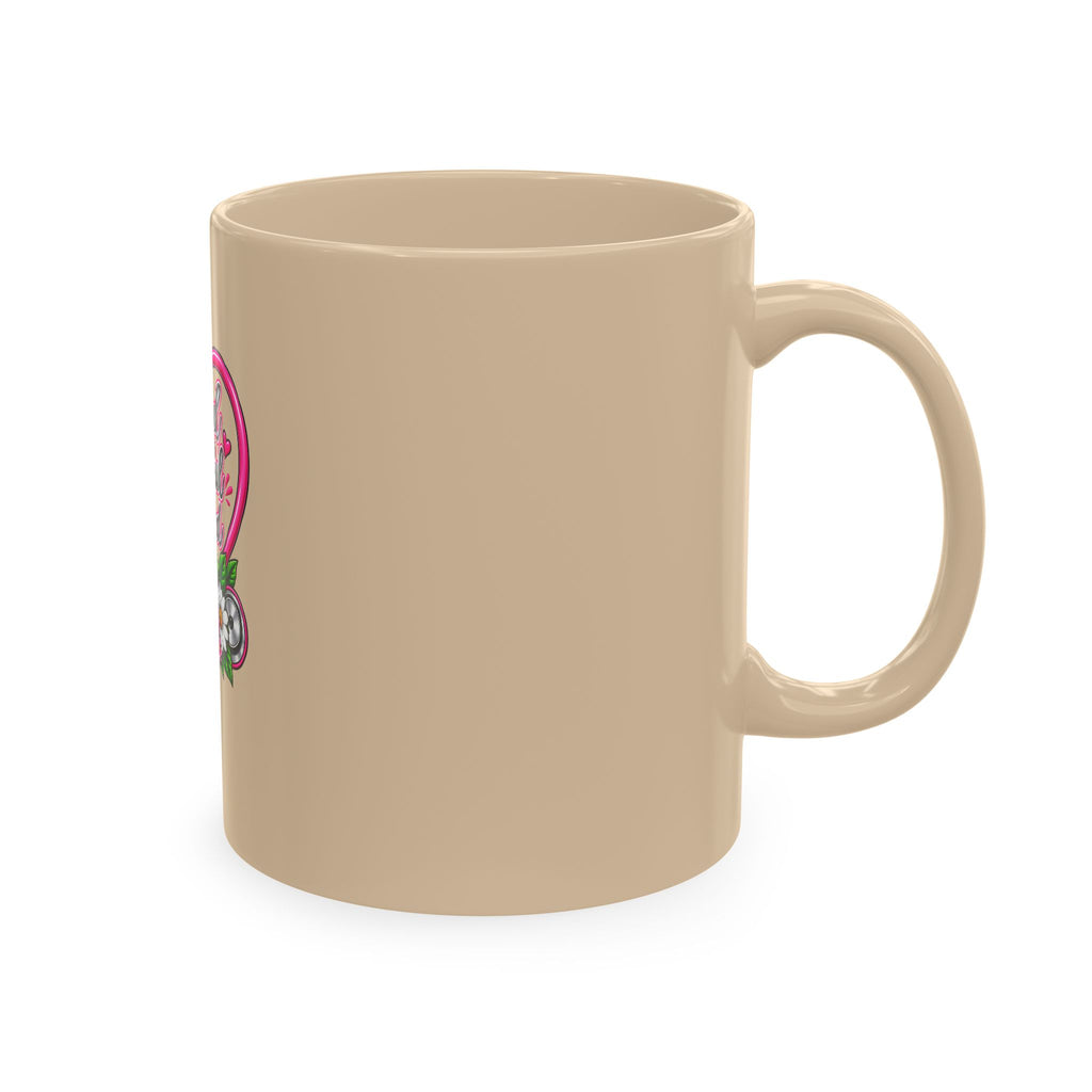 Grateful Thankful Blessed Nurse Mug — Floral Stethoscope Ceramic Coffee Cup