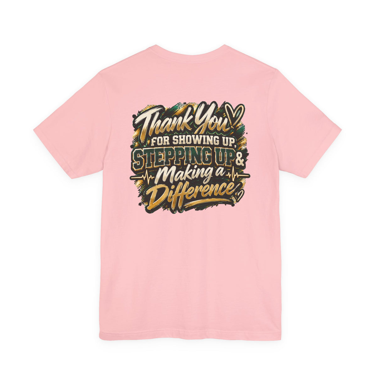 MA Squad 'Built Different' T‑Shirt — Thank You For Showing Up Graphic Tee