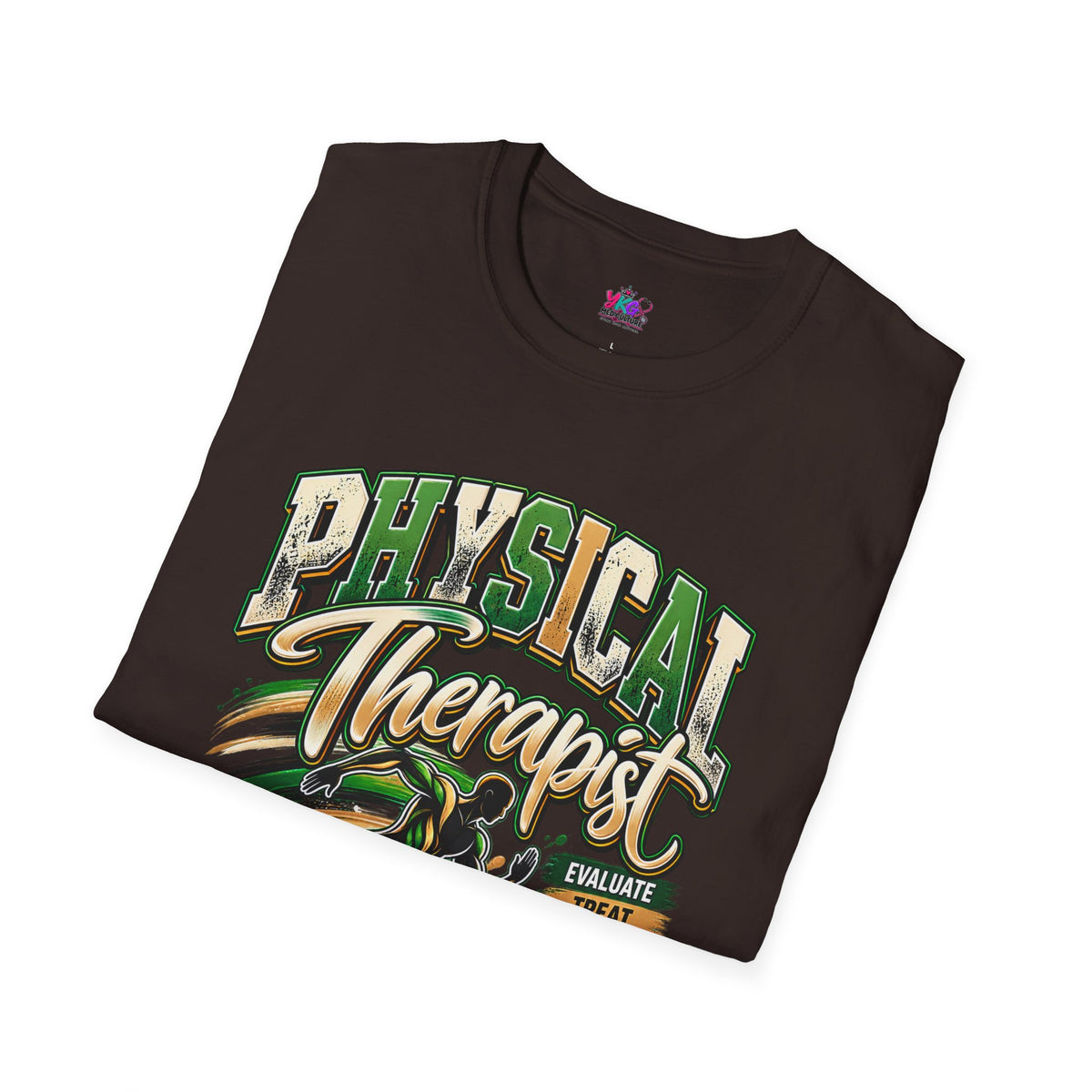 Physical Therapist T-Shirt — Proud PT Graphic Tee (Educate, Treat, Empower)