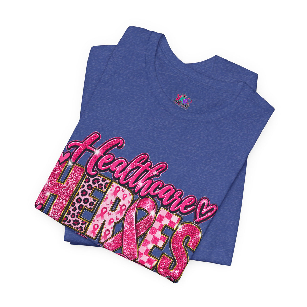 Breast Cancer Awareness Healthcare Heroes Tee — "Together We Fight" Pink Ribbon Shirt