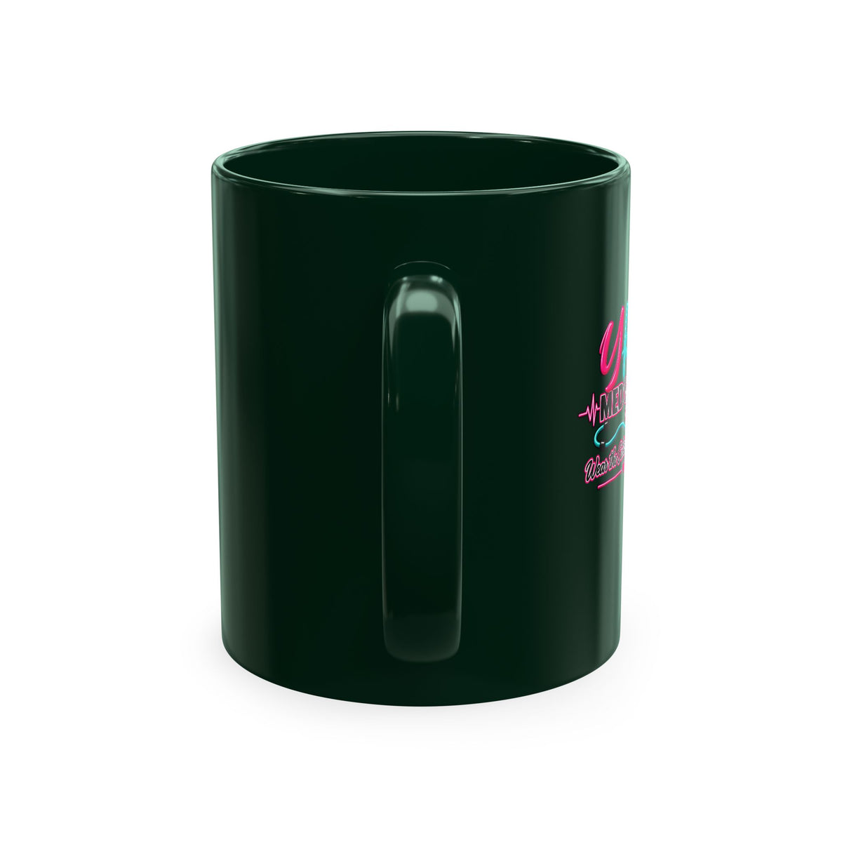 Grateful Thankful Blessed Nurse Mug — Floral Stethoscope Ceramic Coffee Cup