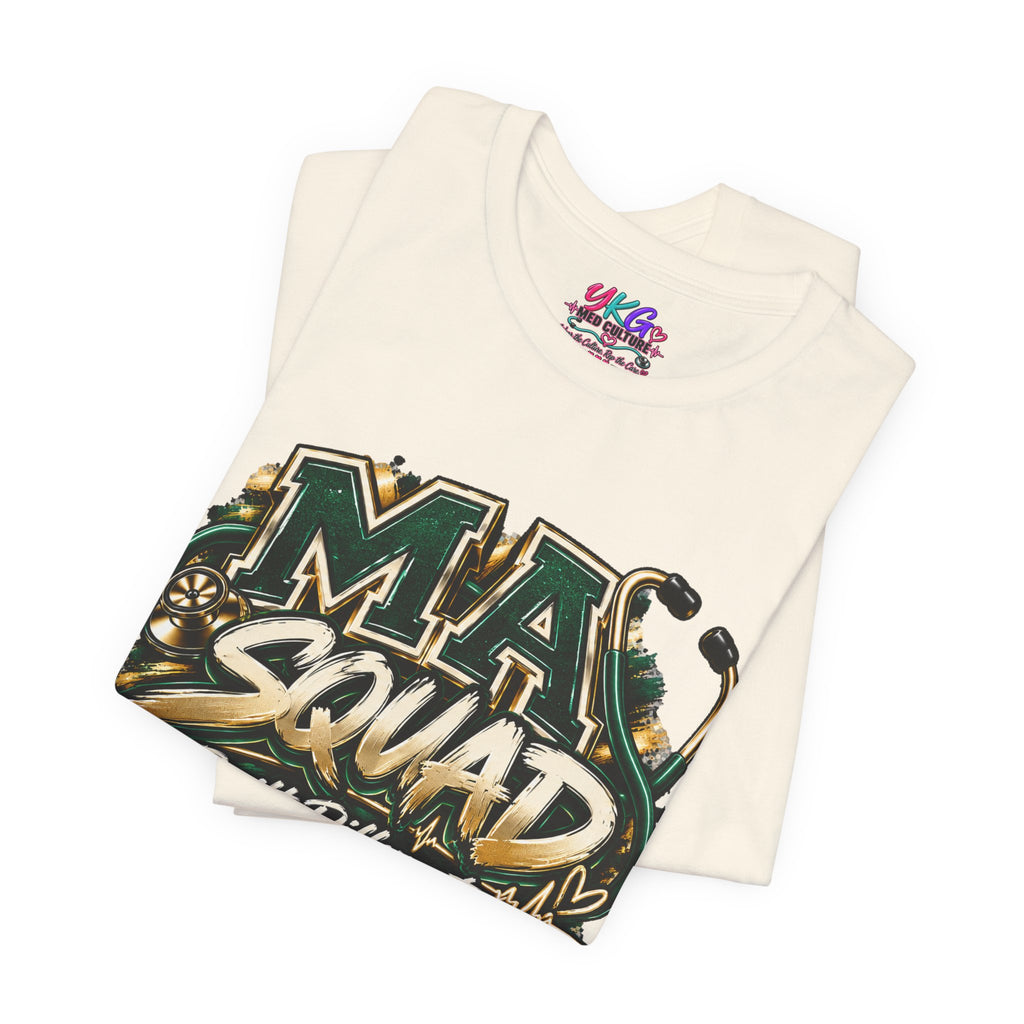 MA Squad 'Built Different' T‑Shirt — Thank You For Showing Up Graphic Tee