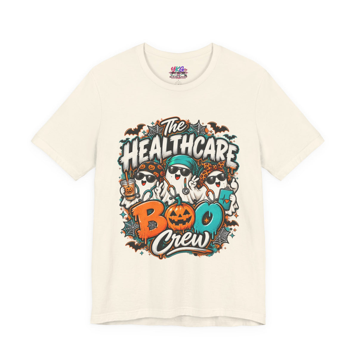 Healthcare Boo Crew Halloween T‑Shirt