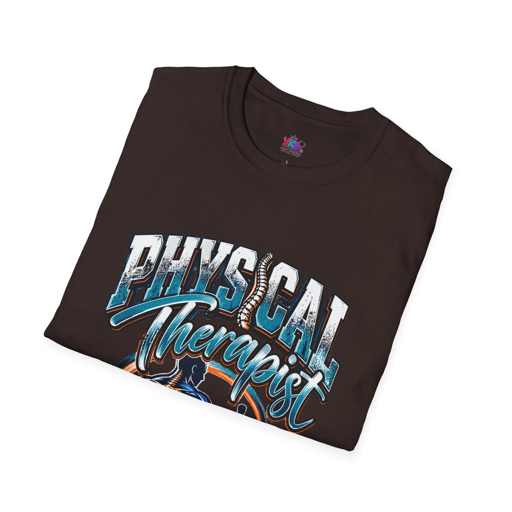 Physical Therapist T-Shirt – "Changing Lives One Step at a Time" Graphic Tee
