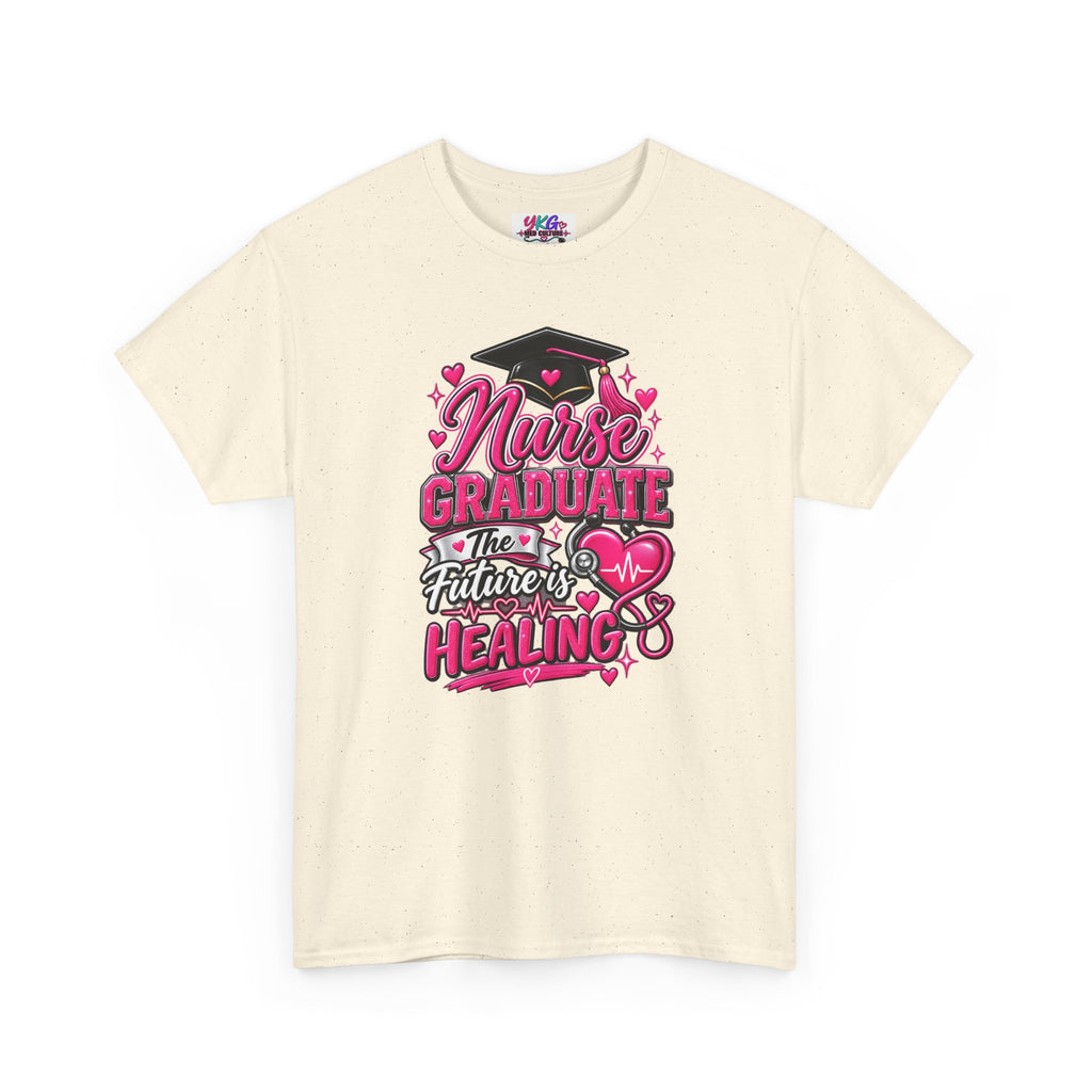 Nurse Graduate Tee – “The Future’s Healing” Graduation Nurse Shirt
