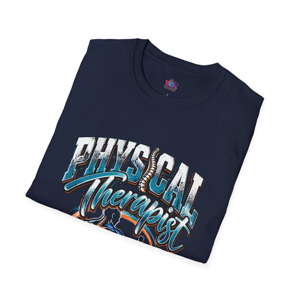 Physical Therapist T-Shirt – "Changing Lives One Step at a Time" Graphic Tee