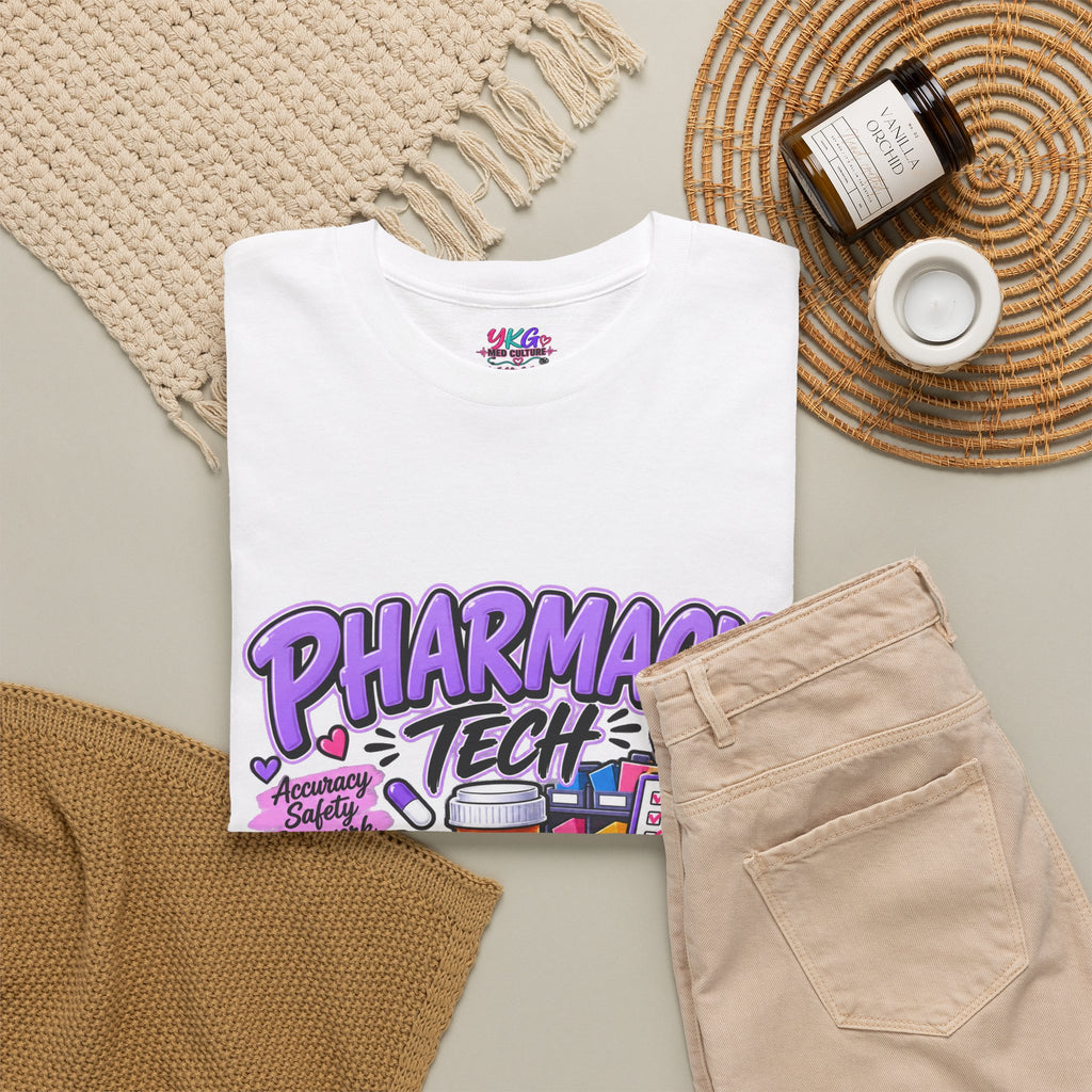 Pharmacy Tech Big Impact T-Shirt — Cute Pharmacy Technician Graphic Tee