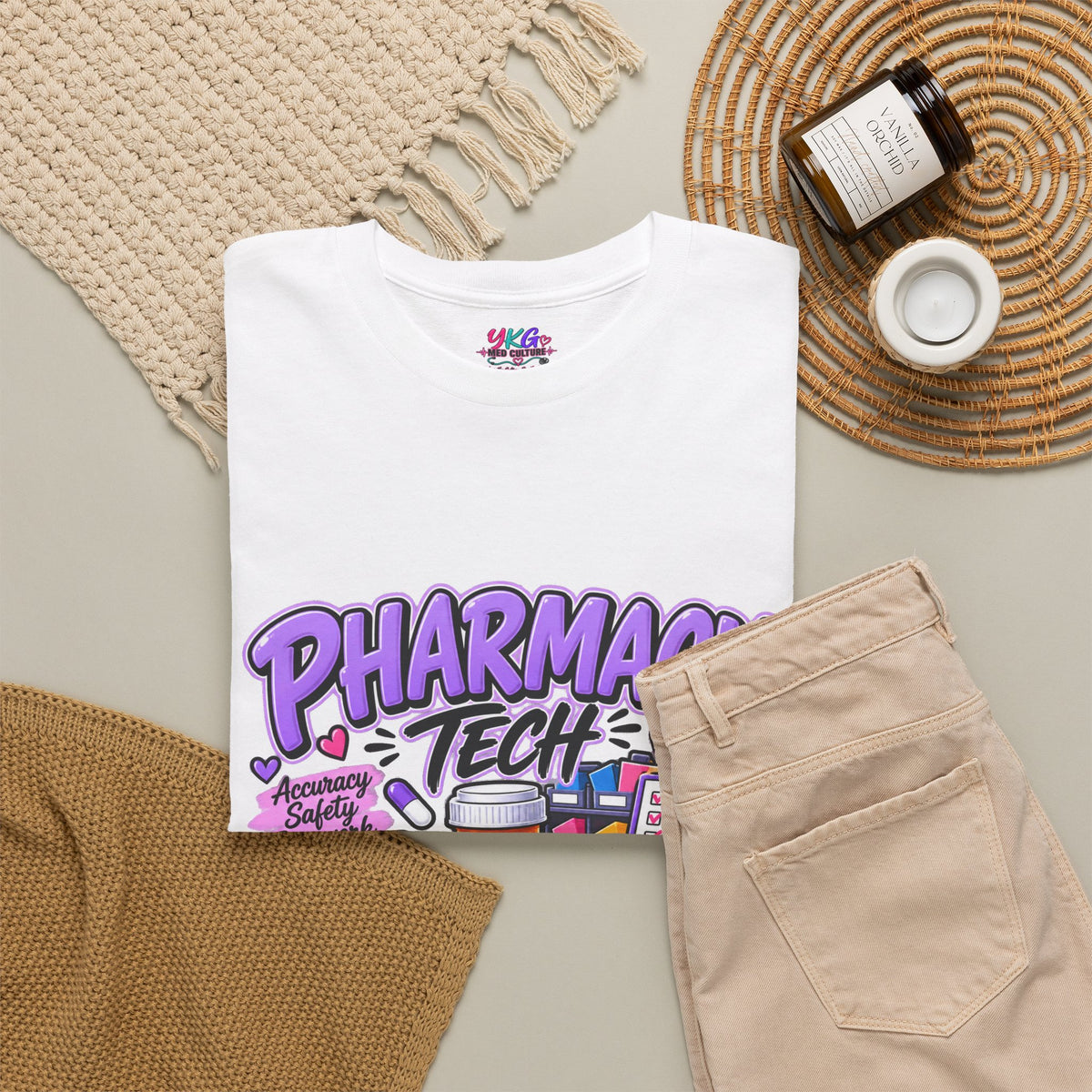 Pharmacy Tech Big Impact T-Shirt — Cute Pharmacy Technician Graphic Tee