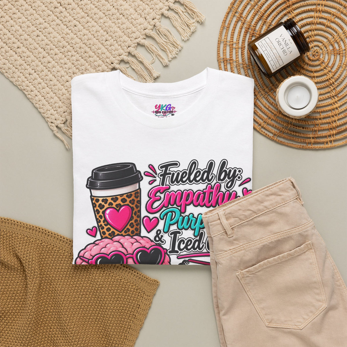 Empathy, Purpose & Iced Coffee T-Shirt
