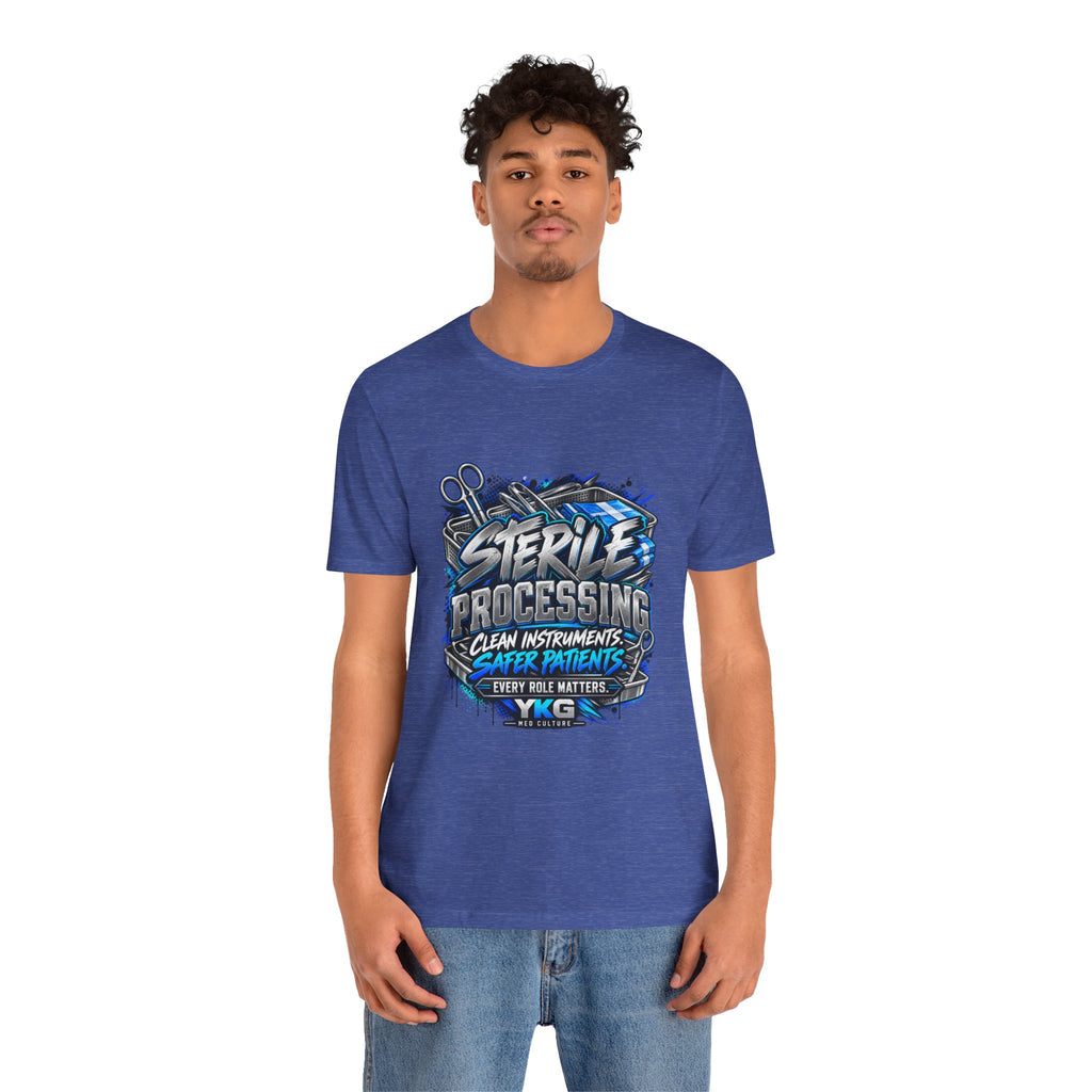 Sterile Processing T‑Shirt – “Clean Instruments, Safer Patients” Healthcare Tee