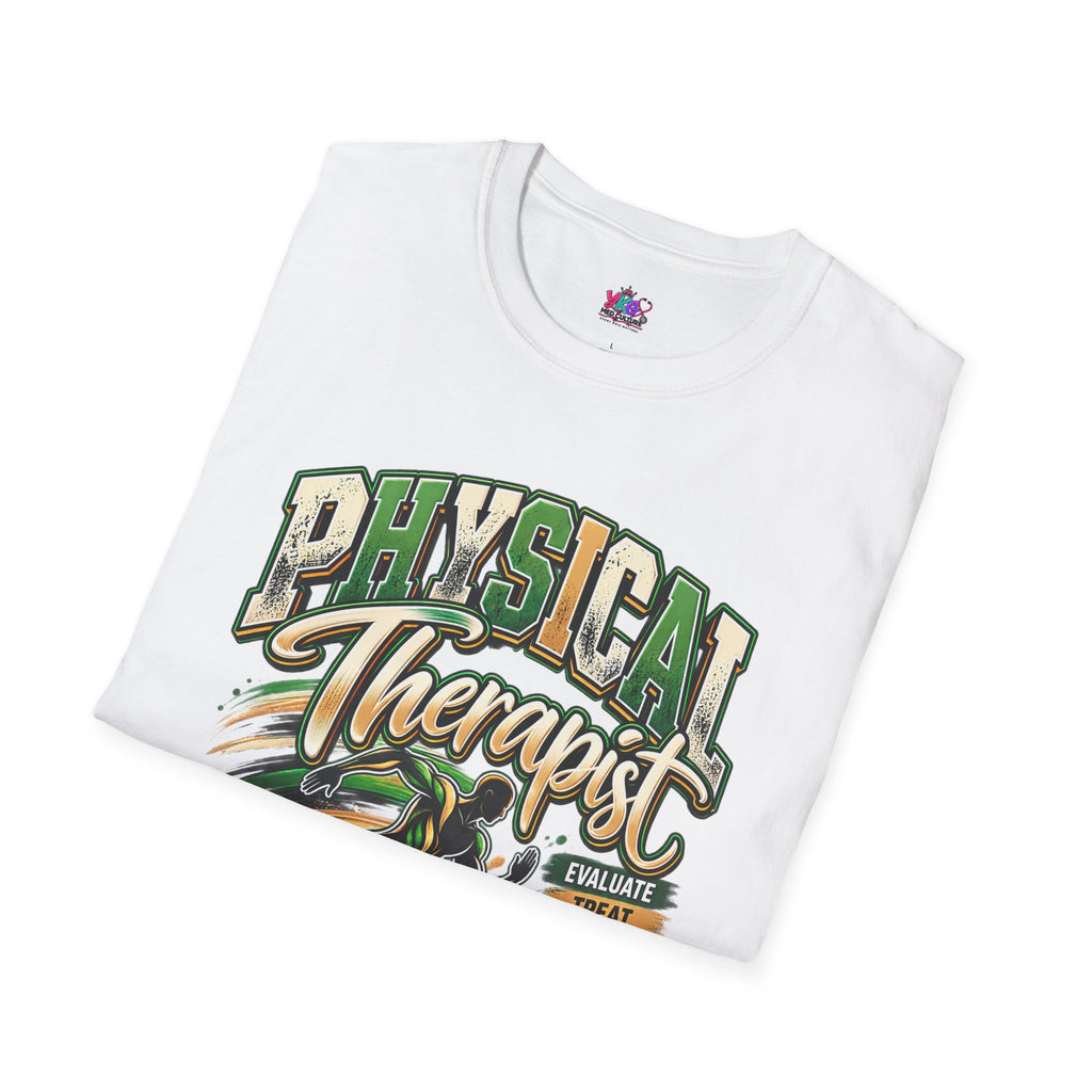 Physical Therapist T-Shirt — Proud PT Graphic Tee (Educate, Treat, Empower)