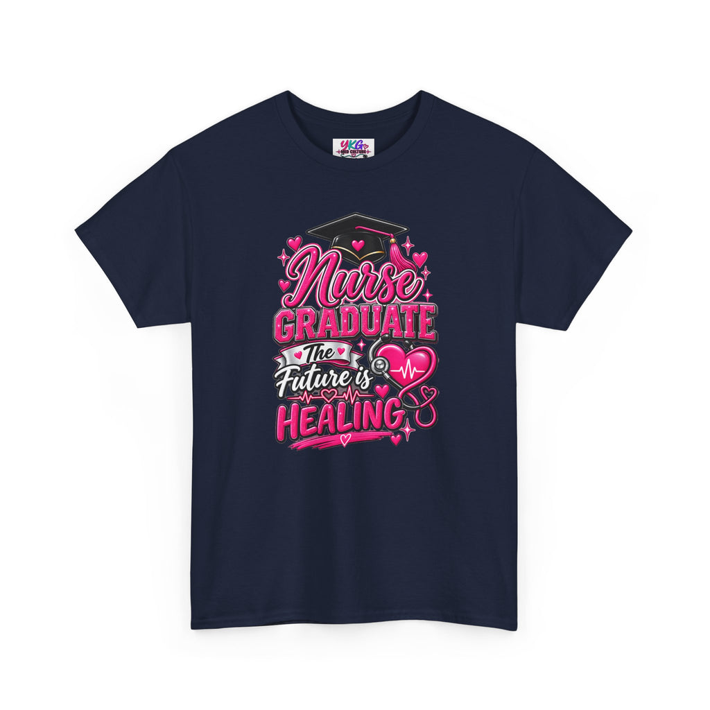Nurse Graduate Tee – “The Future’s Healing” Graduation Nurse Shirt