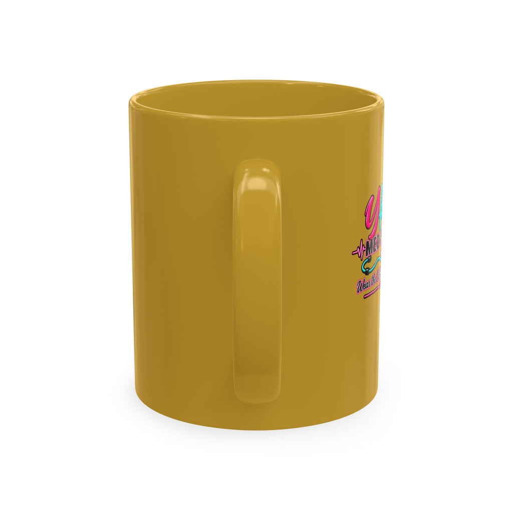 Grateful Thankful Blessed Nurse Mug — Floral Stethoscope Ceramic Coffee Cup