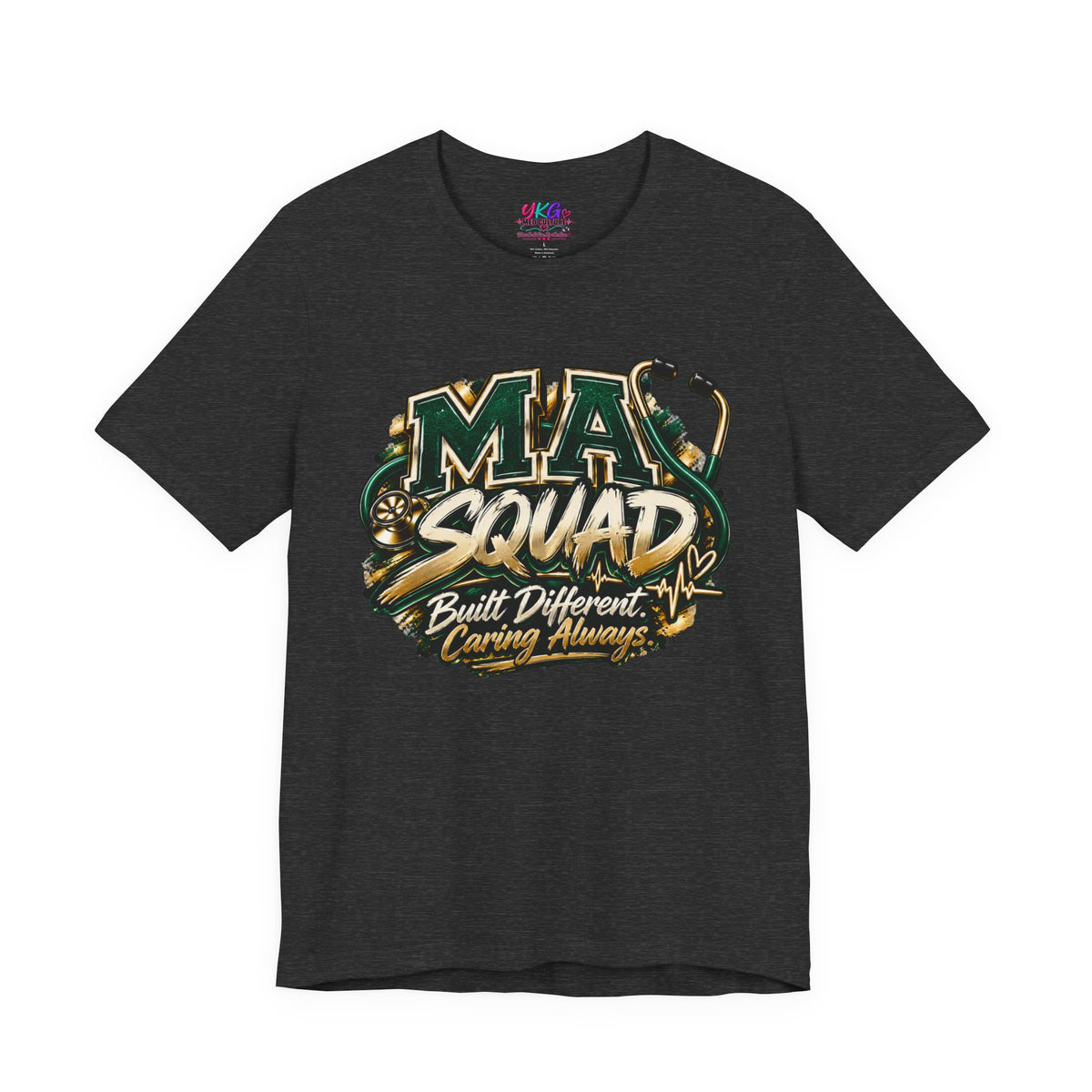 MA Squad 'Built Different' T‑Shirt — Thank You For Showing Up Graphic Tee