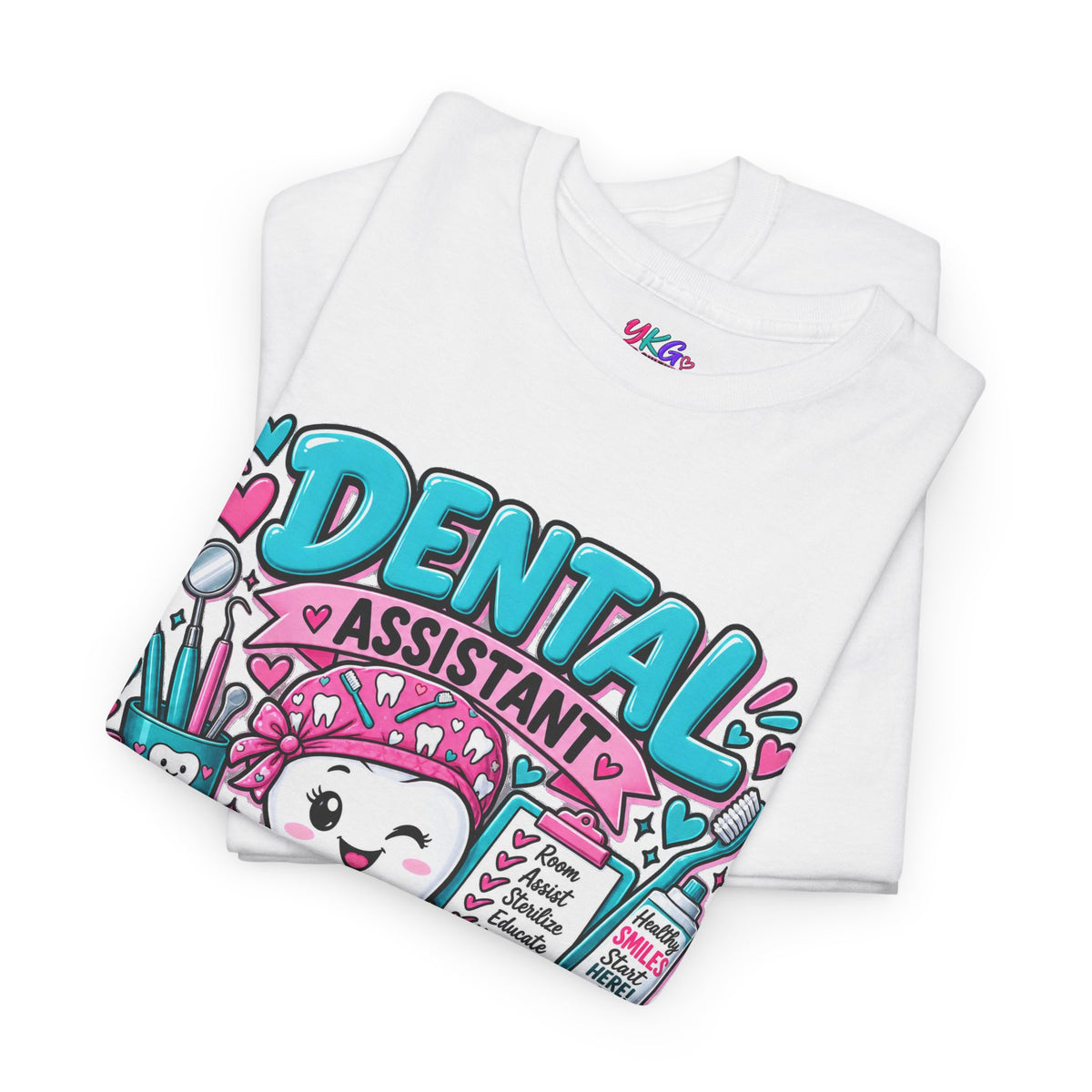 Dental Assistant T-Shirt — "Changing Lives One Smile at a Time"