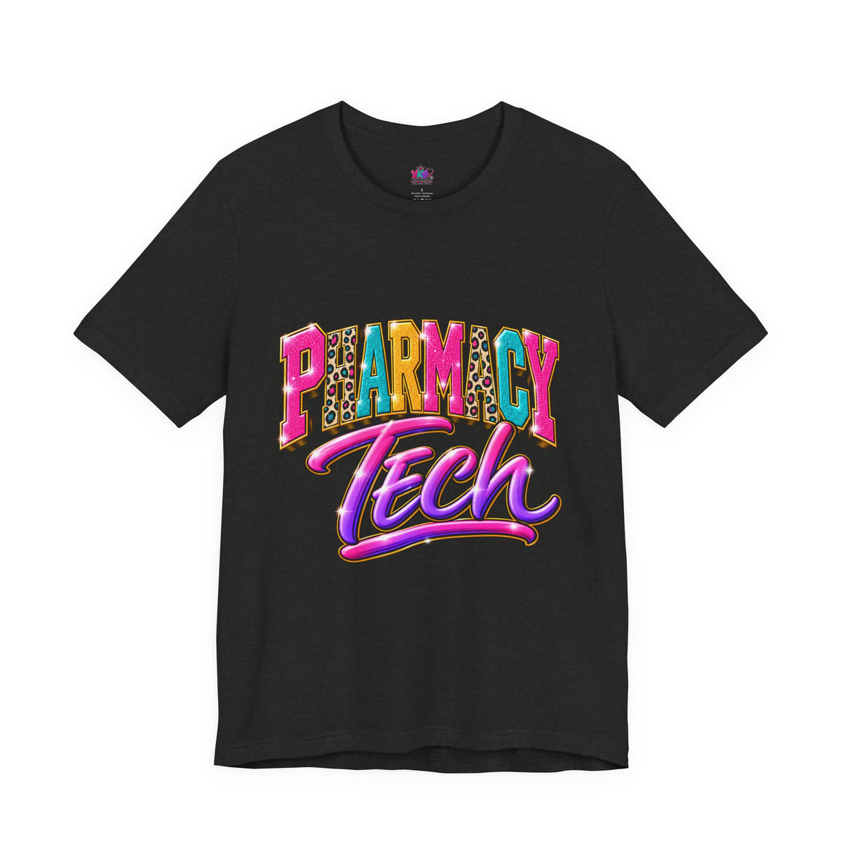 Pharmacy Tech Colorful Graphic Tee