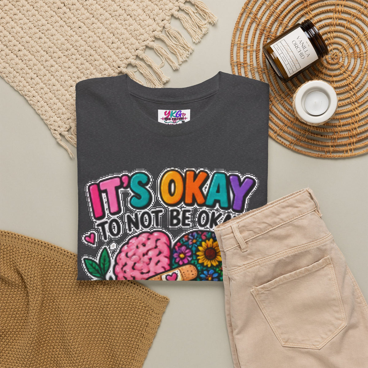 Mental Health T-Shirt — It’s Okay to Not Be Okay