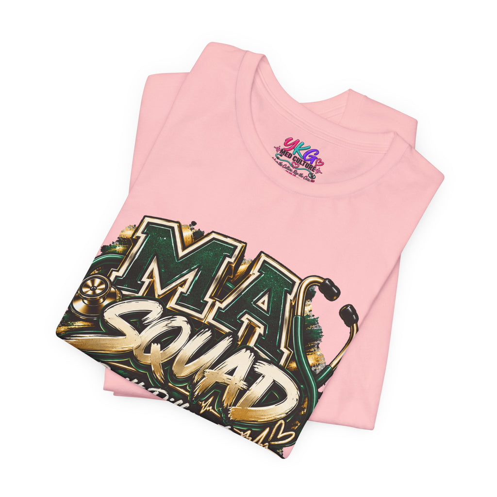 MA Squad 'Built Different' T‑Shirt — Thank You For Showing Up Graphic Tee