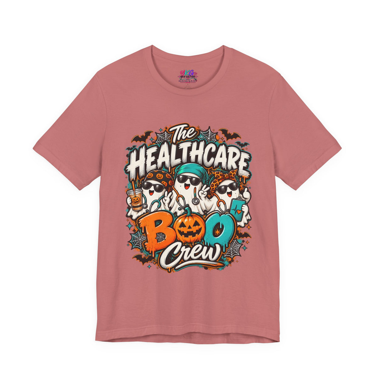 Healthcare Boo Crew Halloween T‑Shirt