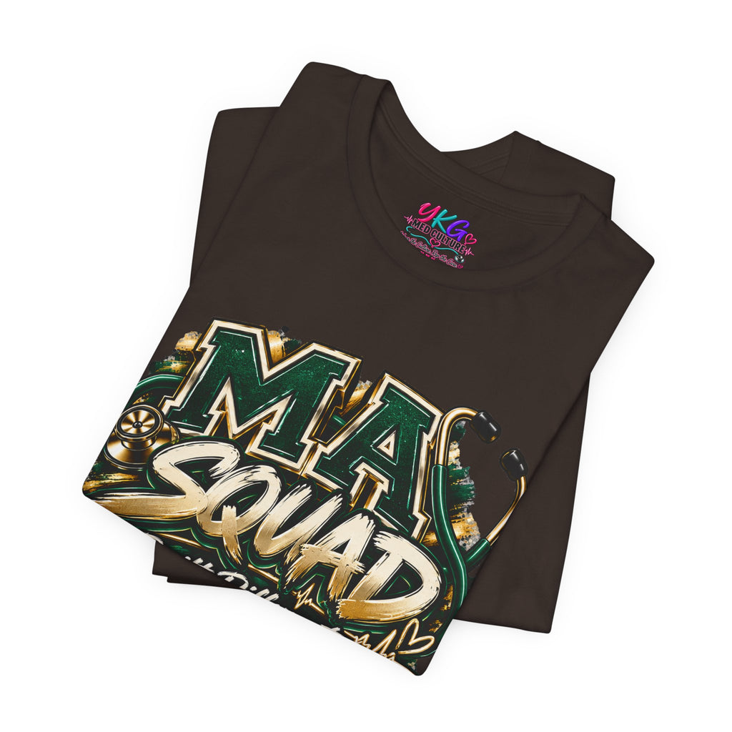 MA Squad 'Built Different' T‑Shirt — Thank You For Showing Up Graphic Tee