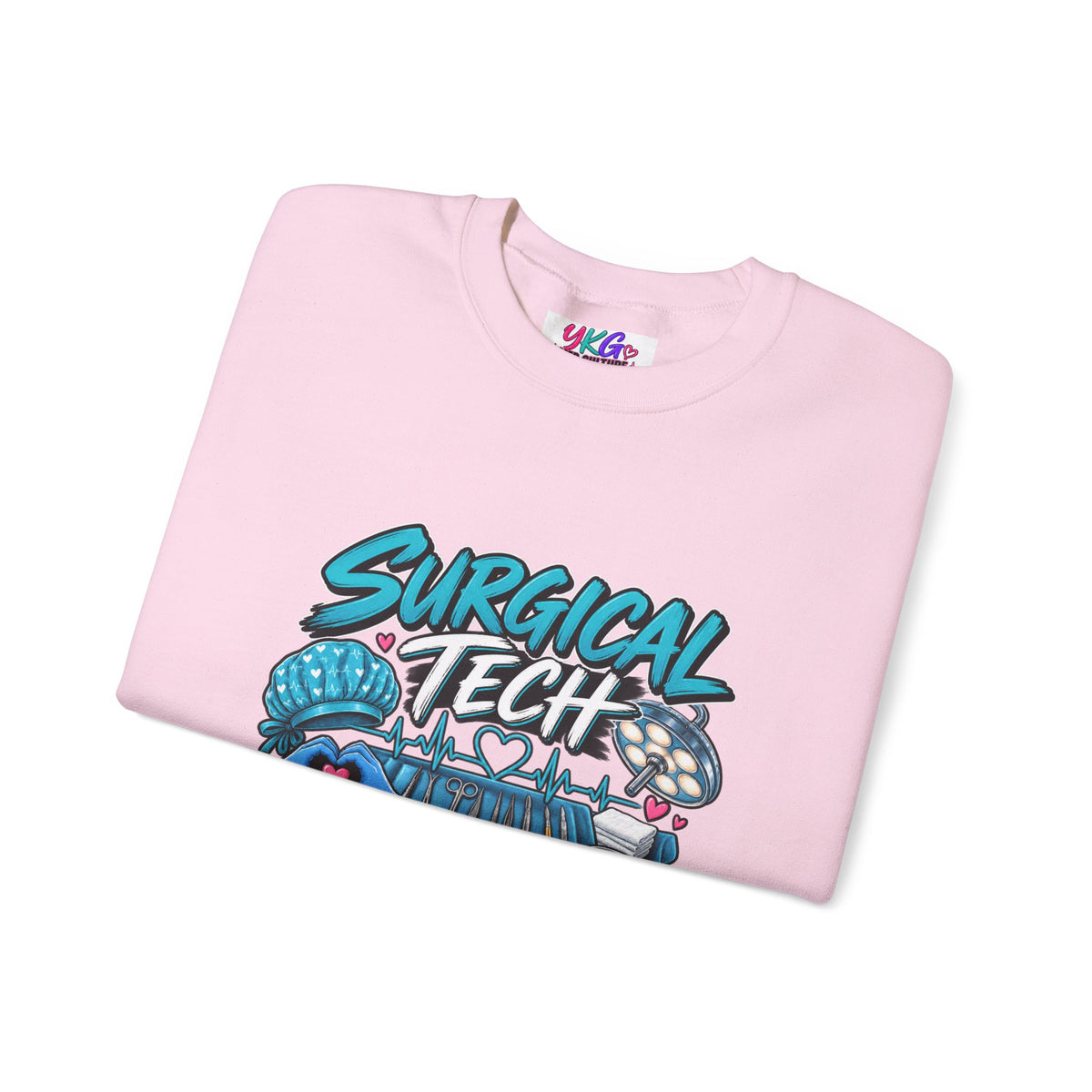 Surgical Tech Crewneck Sweatshirt – Proud Surgical Technician Graphic Sweater