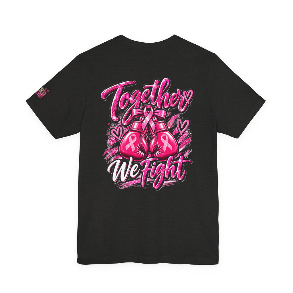 Breast Cancer Awareness Healthcare Heroes Tee — "Together We Fight" Pink Ribbon Shirt
