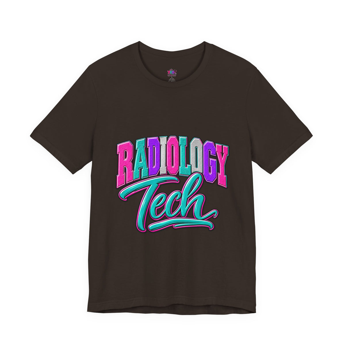 Radiology Tech T‑Shirt — Retro Neon Radiologic Technologist Tee