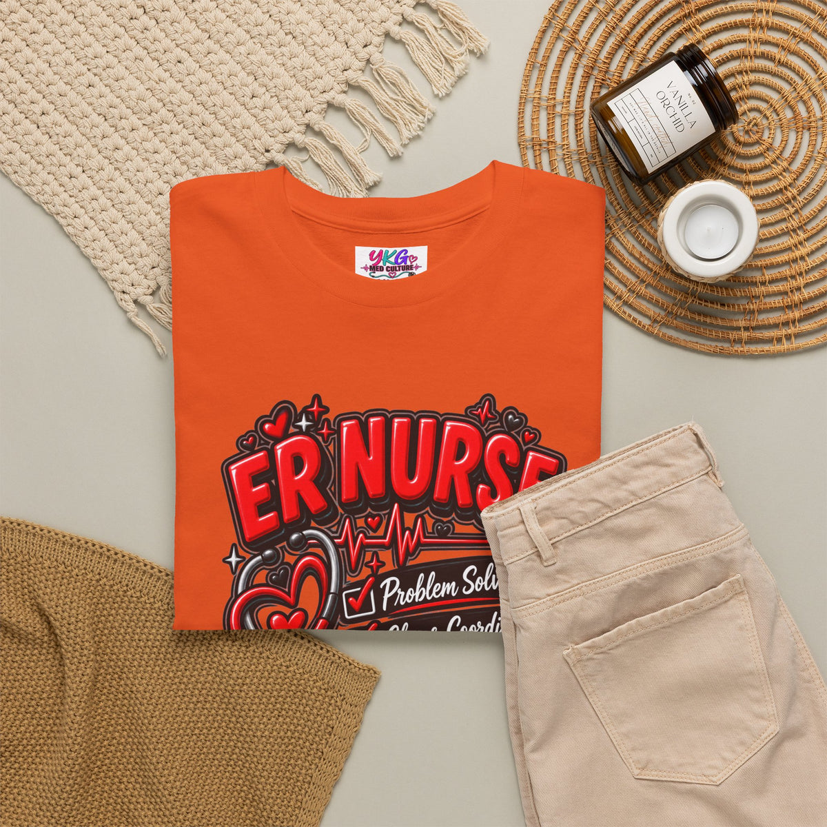 ER Nurse T-Shirt — "All Day Every Day" Proud Emergency RN Graphic Tee
