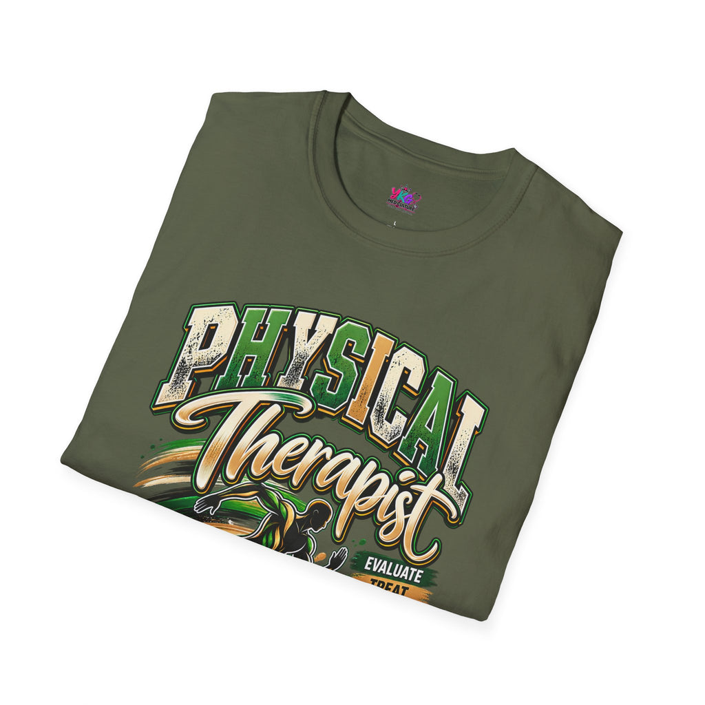 Physical Therapist T-Shirt — Proud PT Graphic Tee (Educate, Treat, Empower)