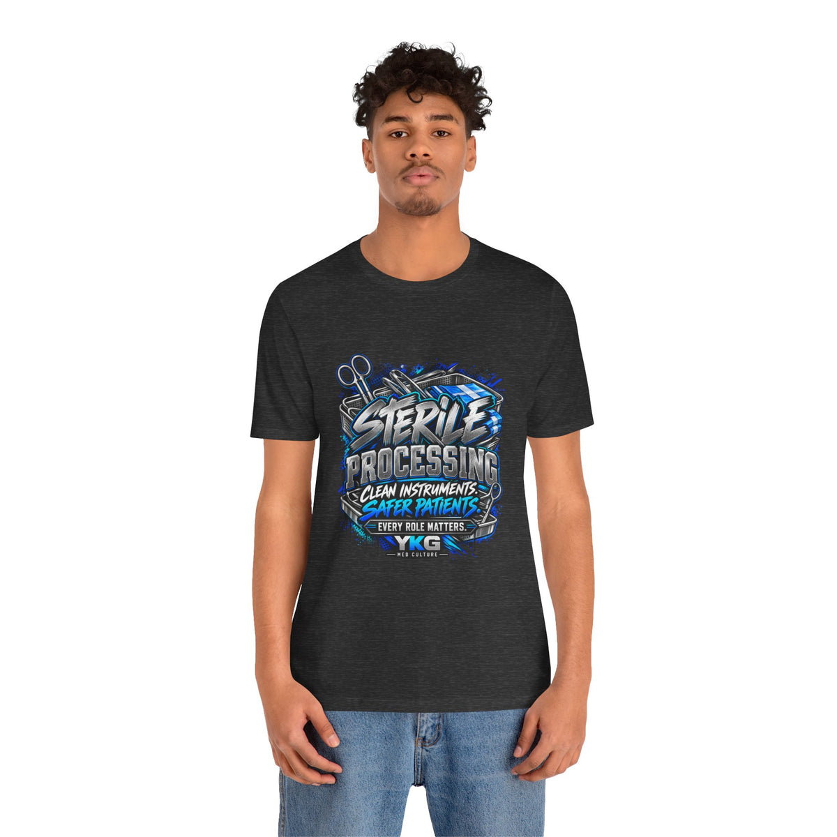 Sterile Processing T‑Shirt – “Clean Instruments, Safer Patients” Healthcare Tee