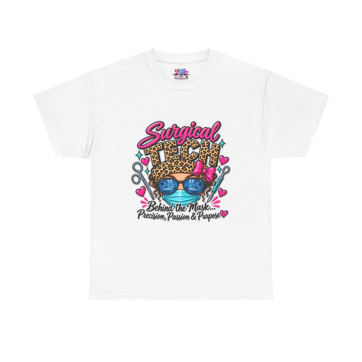 Surgical Tech T-Shirt — Behind the Mask: Precision, Passion & Purpose