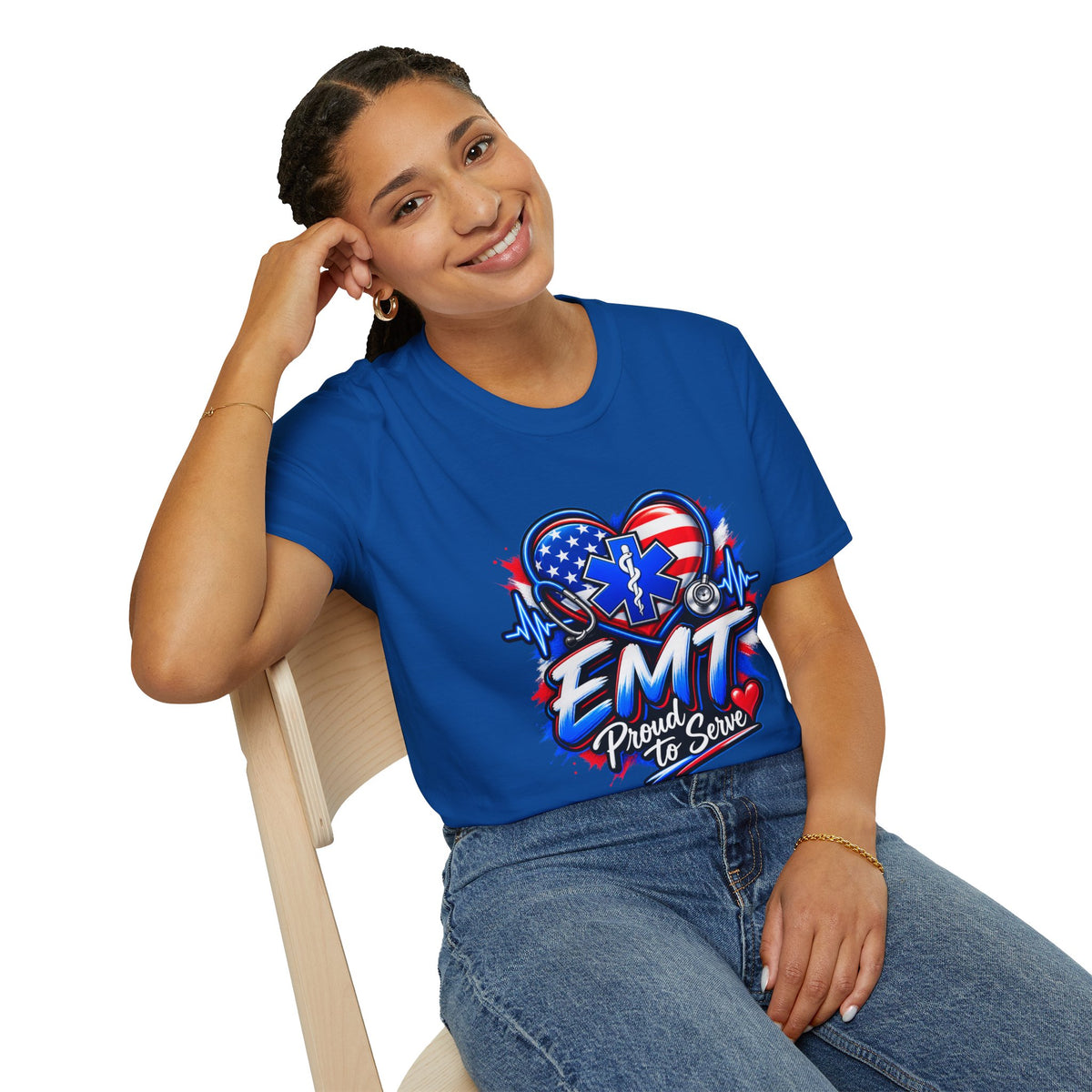 Proud to Serve EMT T-Shirt