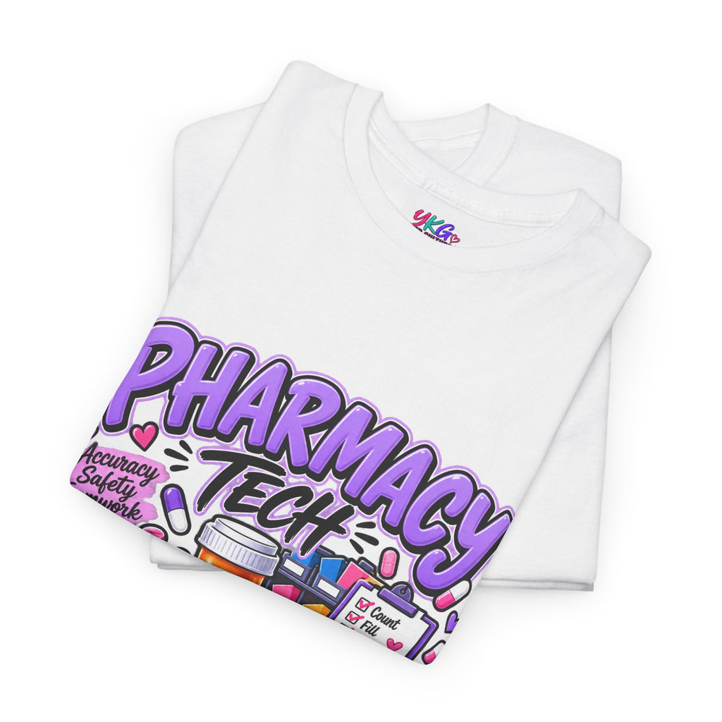 Pharmacy Tech Big Impact T-Shirt — Cute Pharmacy Technician Graphic Tee