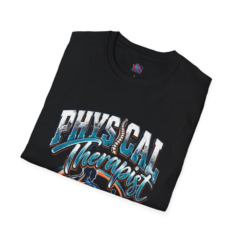 Physical Therapist T-Shirt – "Changing Lives One Step at a Time" Graphic Tee