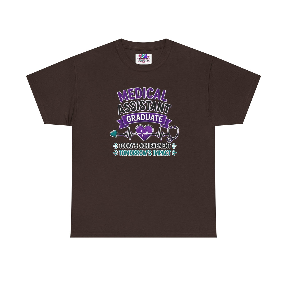 Medical Assistant Graduate T-Shirt — "Today's Achievement, Tomorrow's Impact"