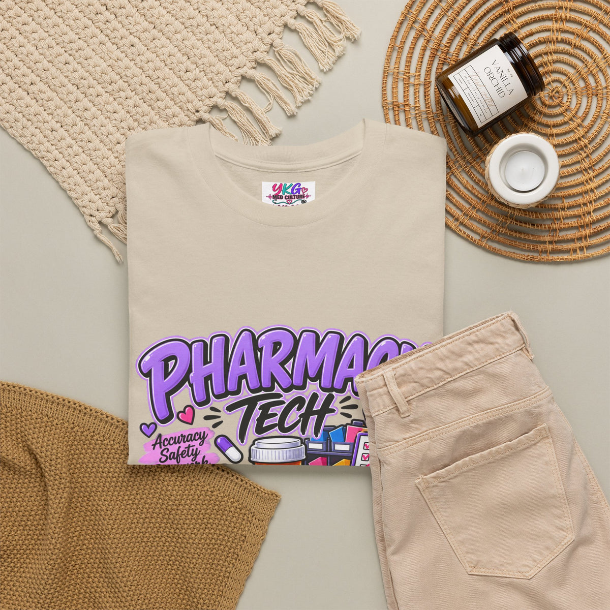 Pharmacy Tech Big Impact T-Shirt — Cute Pharmacy Technician Graphic Tee