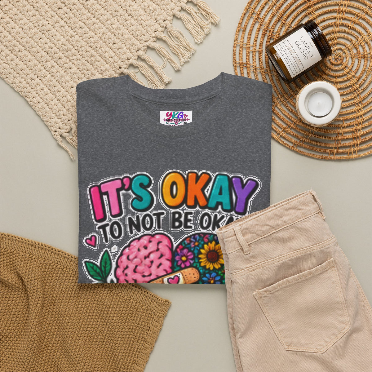 Mental Health T-Shirt — It’s Okay to Not Be Okay