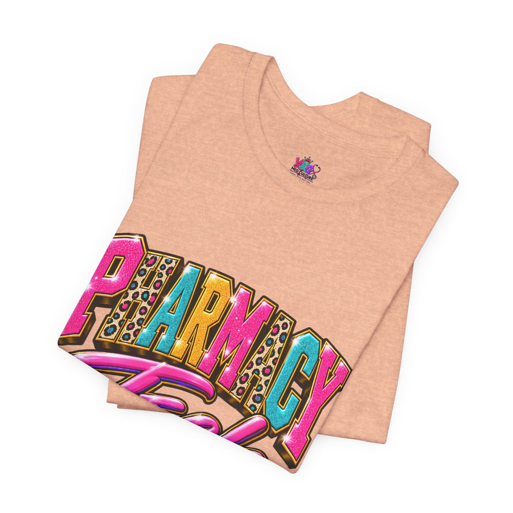 Pharmacy Tech Colorful Graphic Tee