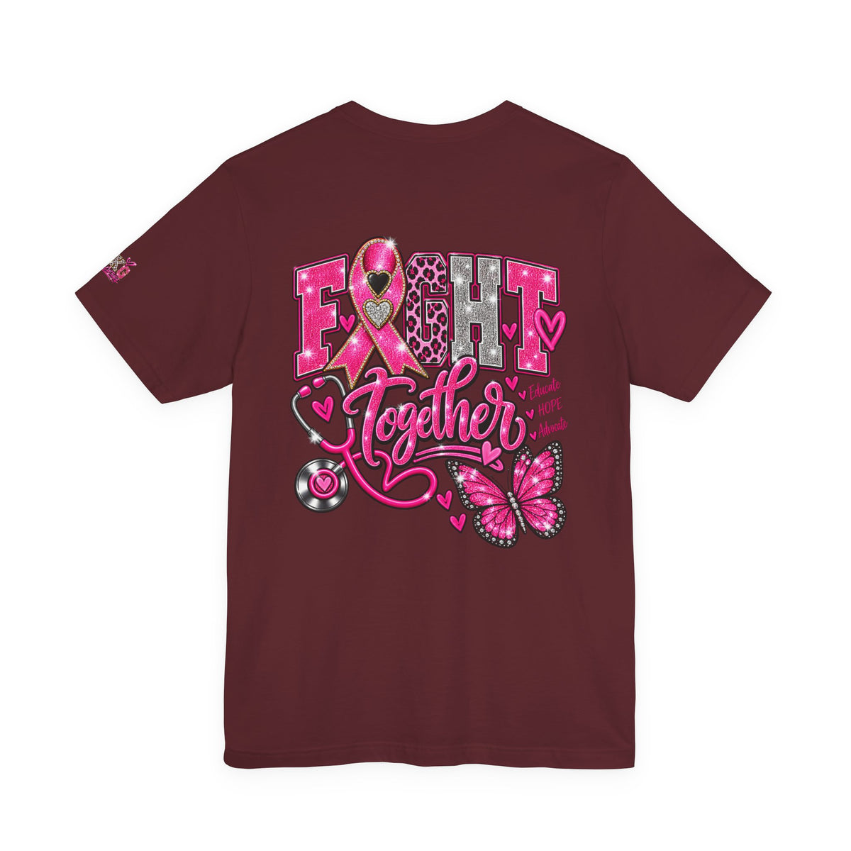 Fight Together Breast Cancer Awareness T-Shirt