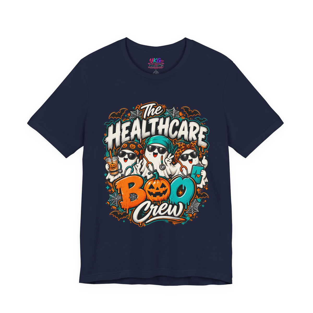 Healthcare Boo Crew Halloween T‑Shirt