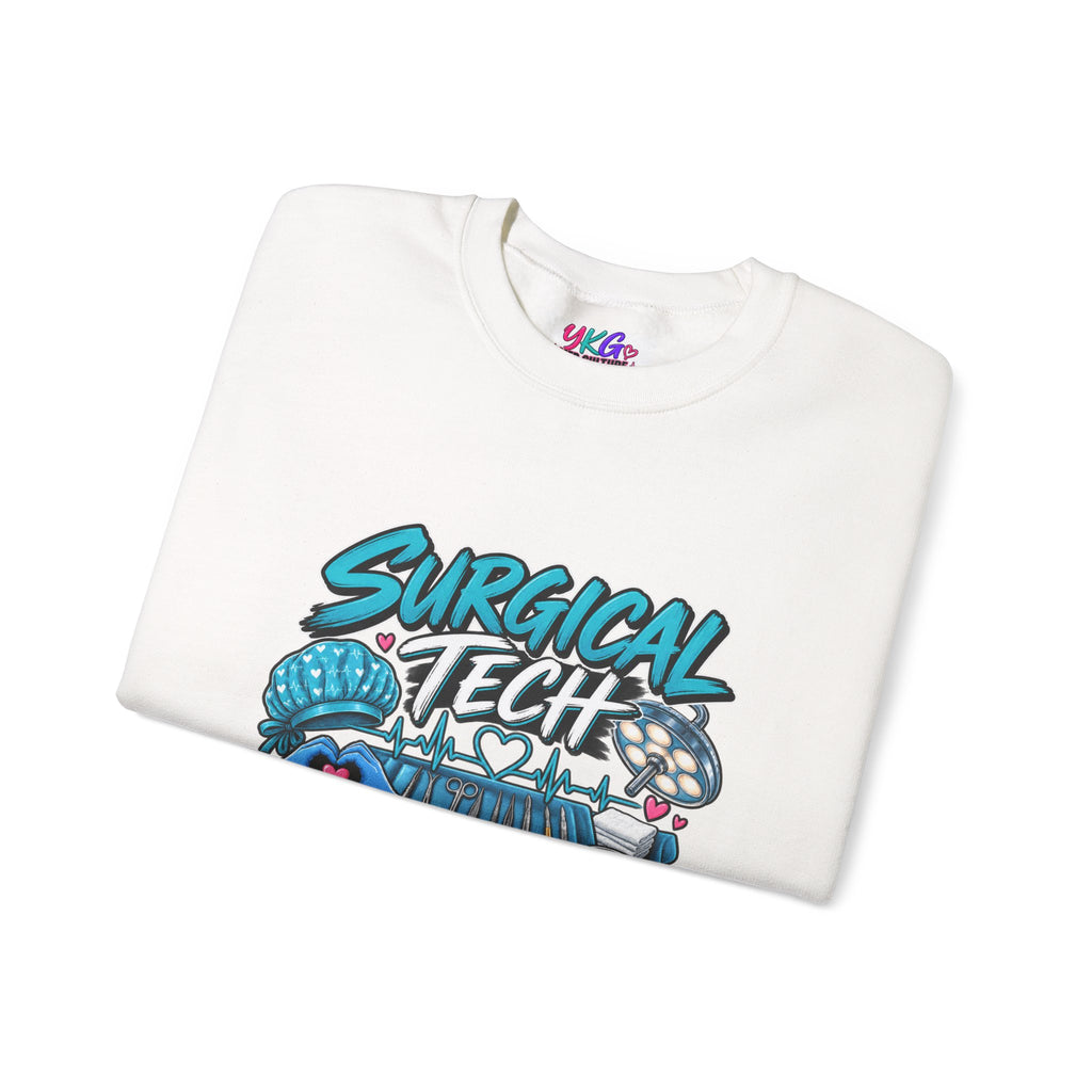 Surgical Tech Crewneck Sweatshirt – Proud Surgical Technician Graphic Sweater