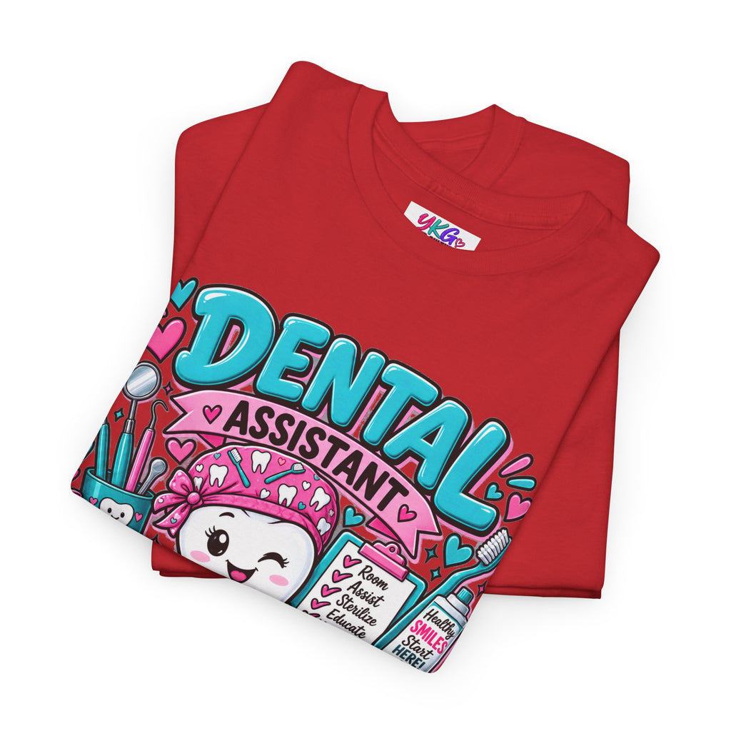 Dental Assistant T-Shirt — "Changing Lives One Smile at a Time"