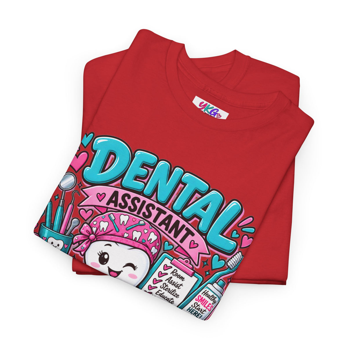 Dental Assistant T-Shirt — "Changing Lives One Smile at a Time"