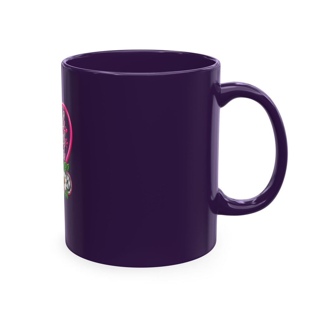 Grateful Thankful Blessed Nurse Mug — Floral Stethoscope Ceramic Coffee Cup