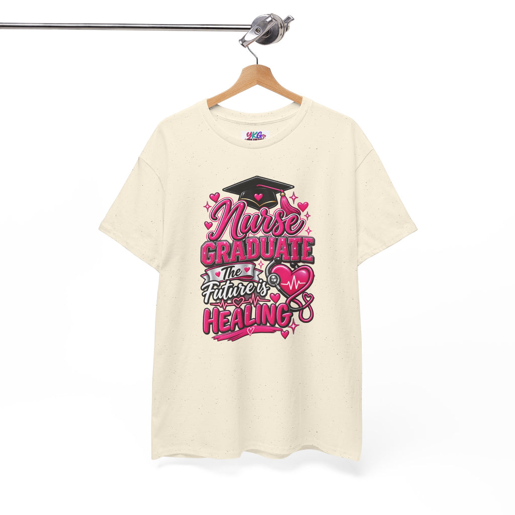Nurse Graduate Tee – “The Future’s Healing” Graduation Nurse Shirt